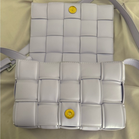 Lilac Woven Padded Bag - Picture 8 of 8